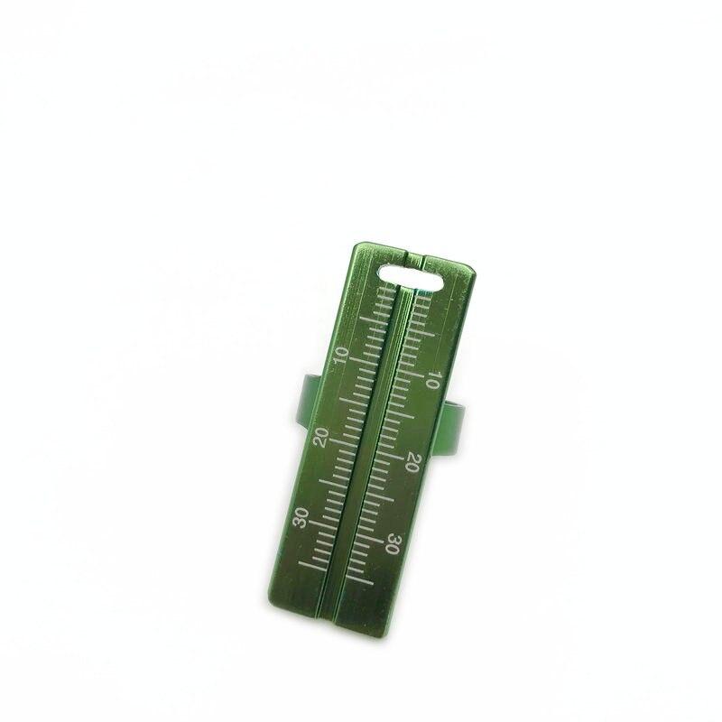1PC Instruments dentaires Endo Aluminium Doigt Règles Span Mesure Échelle Dentiste Outil