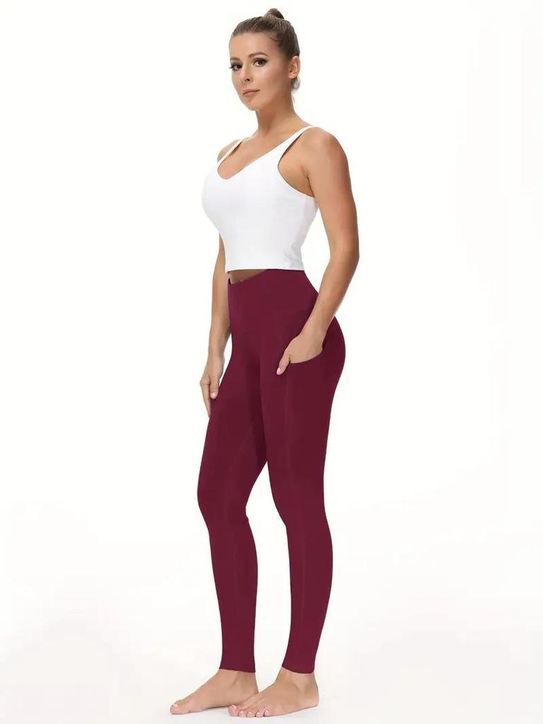 High Waist Tummy Control Yoga Pants - Women's Cross-Border Running Leggings