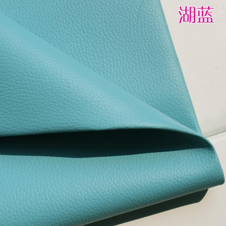 Soft Faux Leather Fabric By The Meter Per for Upholstery Bag Sofa Seat Cover Furniture Small Lychee Pattern PU Waterproof Diy
