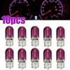 10x T10 501 W5W Wedge Car Side Light 12V 3W Interior Instrument Light Dashboard Dash Panel Gauge Bulb for Car Styling Universal