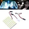 48LEDs T10 4W 12V White Light Car Interior Panel Lights Dome Lamp Bulb KTY