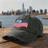 Unisex Vintage Washed Baseball Cap with 250 Anniversary USA 1776 2026 Print Adjustable Fit Cotton Dad Hat