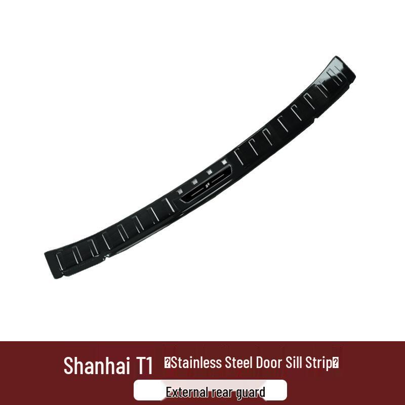 Jetour Shanhai T1 Door Sill & Rear Bumper Decorative Trim Sticker Set