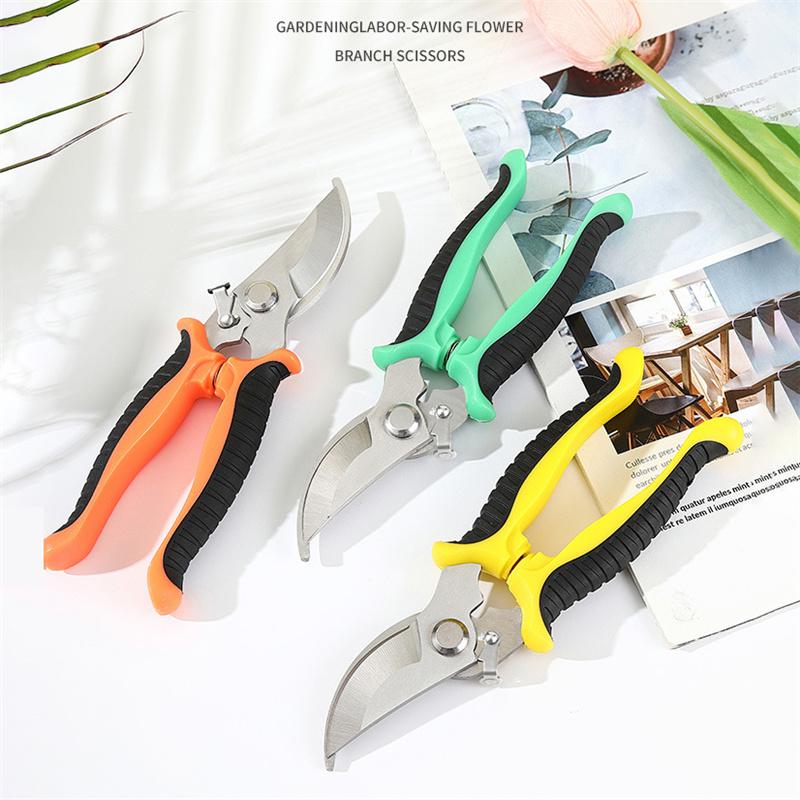 Professionelle scharfe Gartenschere Gartenschere Baum Blumenschere Trimmer Gartenschere Obstgärten Obstpflücker
