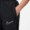 Nike Dri-Fit Einfarbiges Logo Elastischer Bund Tapered Strick Sporthose Kinder Unterteile Schwarz DX5486-010