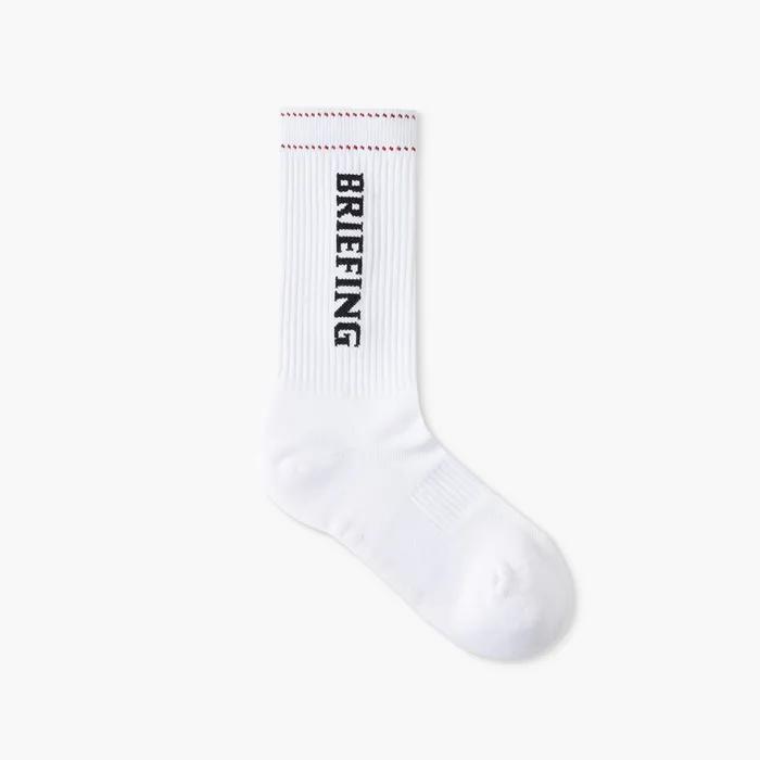 WOMENS LOGO CREW SOCKS_WHITE