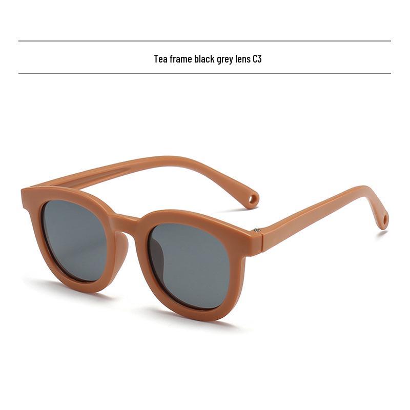 2025 Children's Polarized UV Protection Silicone Sunglasses - Korean Style Fashion