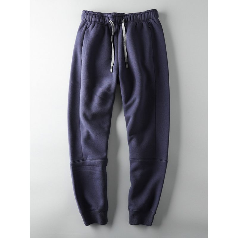 Thickened Export Export Tail Single Cut Label Winter Sweatpants