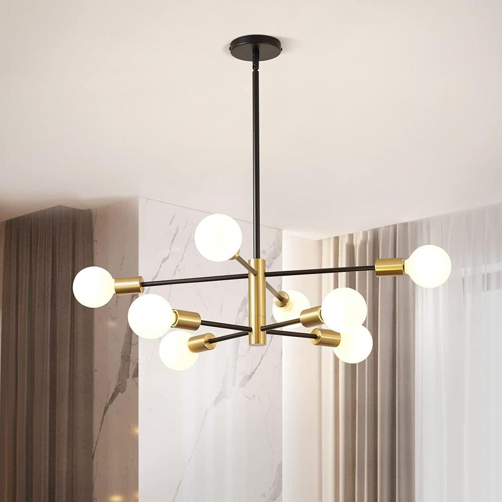 Nordischer LED-Kronleuchter Minimalistische Magische Bohnen Pendelleuchten Für Wohnzimmer Schlafzimmer Restaurant Hotel Innen Dekorative Beleuchtung