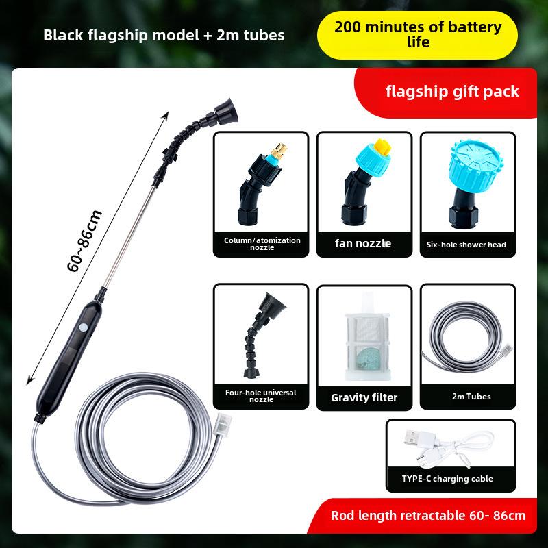 

Электрический пистолет-распылитель для пестицидов и дезинфекции дома