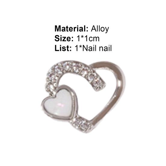 Nail Cubic Zirconia Various Shape Nail Art Accessories Fashion 3D Manicure Decor