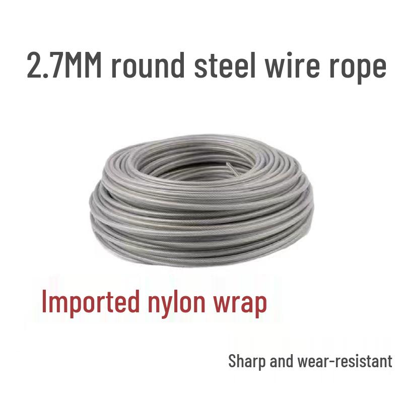 Universal Two-Color Serrated Grass Cutting Line Rope for Lawn Mowers