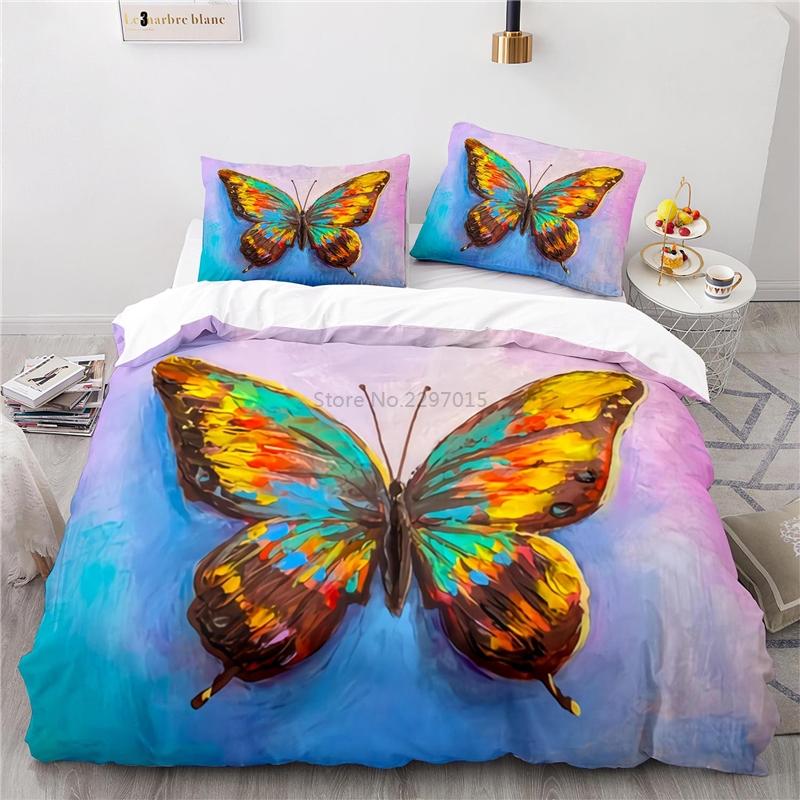 Kunst Segeln Dekoration 3D Bettwäsche Set Druck Bettbezug Steppdeckenbezug Set mit Kissenbezug Europa/Australien/USA Queen King Size