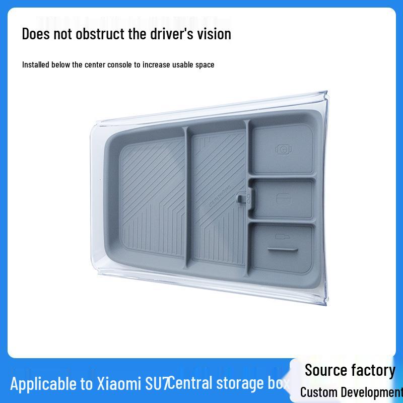Xiaomi SU7 Center Console Storage Organizer for Car Interior