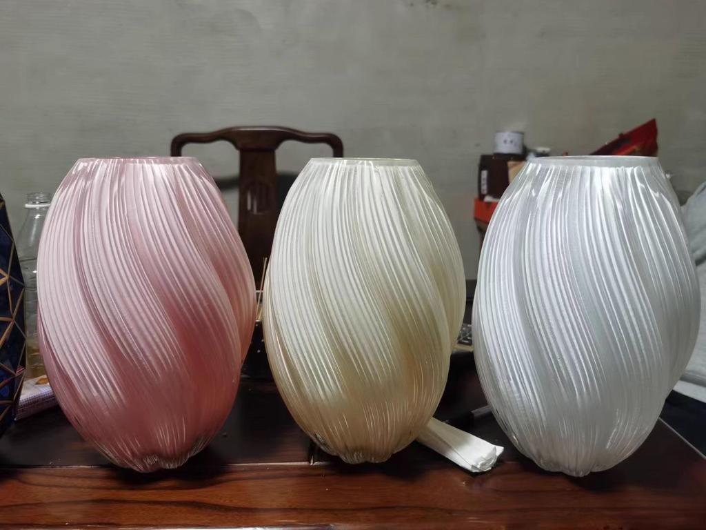 Glasvase für frische oder getrocknete Blumen - Elegante französische hydroponische Heimdekoration