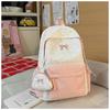 New female cute schoolbag versatile small fresh star bow junior high school college student backpack class backpack