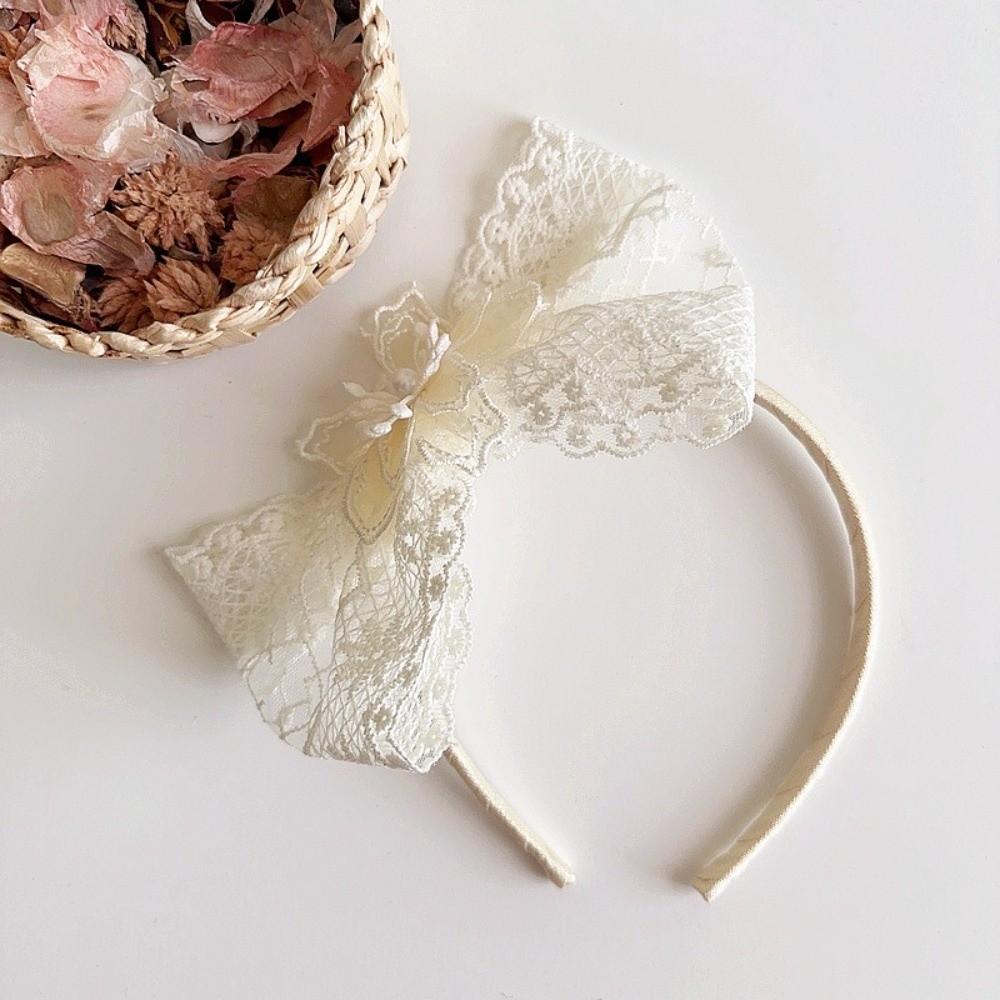 3D Princess Headband Versatile Hair Headband Cute Pearl Crown Girls Birthday Party Photo Props