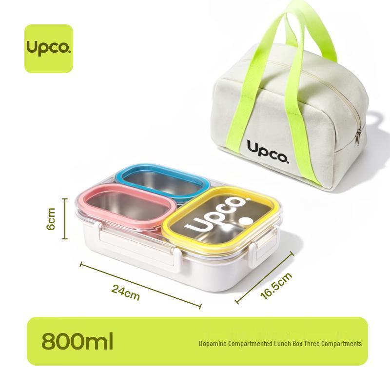 BBFRESH 3-Compartment Stainless Steel Lunch Box