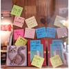 Lined Sticky Notes Self Adhesive Memo Pad Colorful Message Paper For Office School Supplies