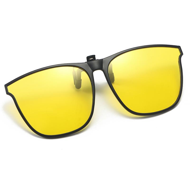 Gafas de Sol Clip-On Polarizadas Abatibles - Montura Grande, Ligeras, Unisex (2021)