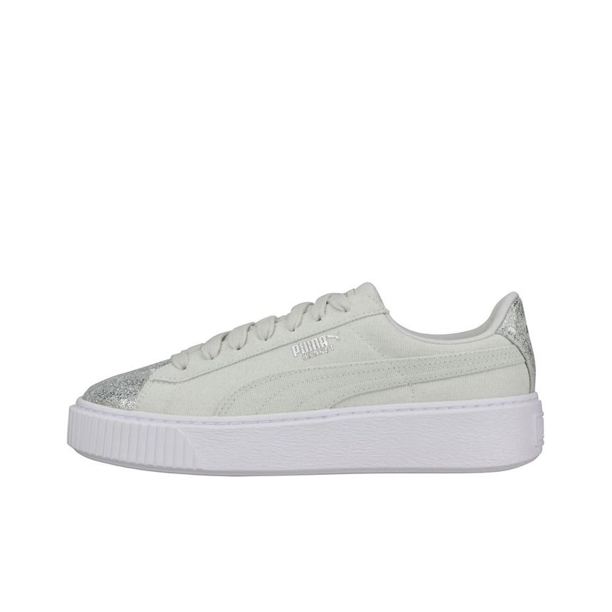 Puma Fenty Beauty Rihanna X  Basket Platform Women Sneaker Mint-Green 366494-03