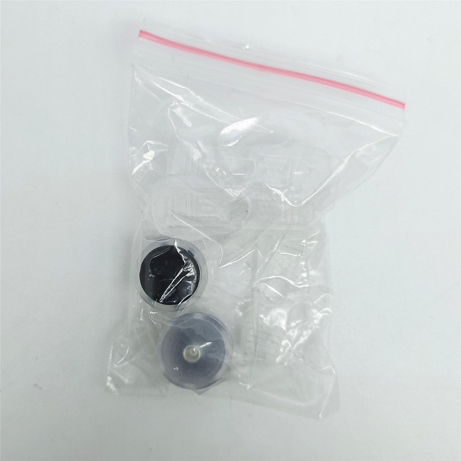 

Детская пряжка для шнурков без завязывания с пружиной и фиксатором One Set: 2 Spring Buckles, 4 Flat Tail Clips чёрный