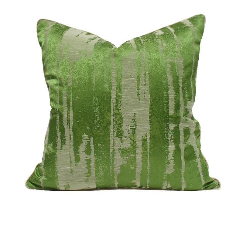 Villa Large Cushion Sofa: Soft Furnishings, Bedroom Furniture, Abstract Pillowcase, Light Luxury Style