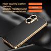 For Xiaomi POCO X8 Pro Max Case Luxury PU Leather Skin Plating Lens Protective Back Cover Case For POCO X8Pro Max Phone Shell