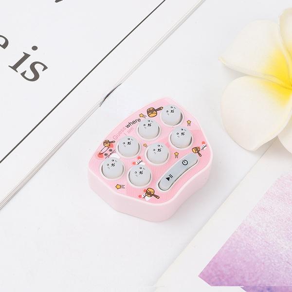 

1 шт., игрушки-непоседы, игра «Ударь крота», декомпрессионная игрушка розовый