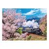 BEVERLY [Made in Japan] Beverly 600-Piece Jigsaw Puzzle Oigawa Railway and Cherry Blossoms (38×53cm)
