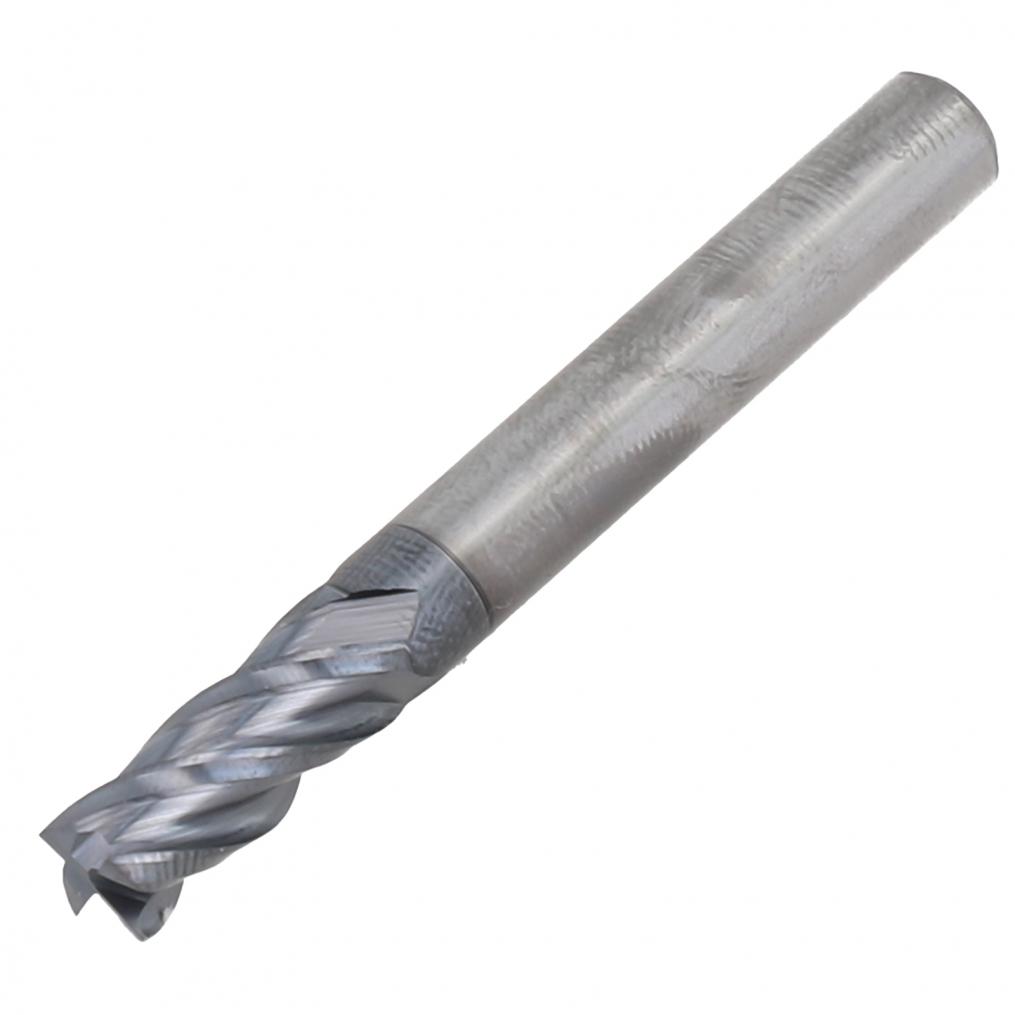 Solid Carbide End Mill with 4 Teeth Design for Exceptional Cutting Efficiency