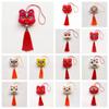 Lucky Lion Dance Tassels Pendant Cartoon Snake Mascot Plushies Doll  Kids Gift