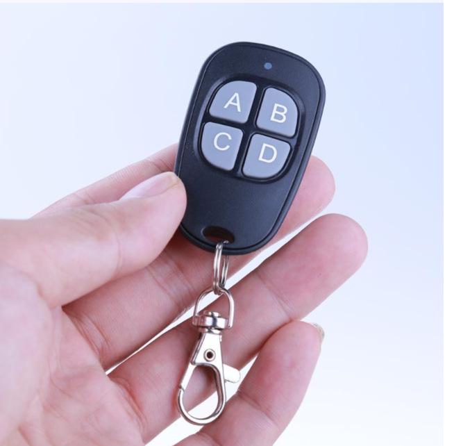 AK 4-Button Duck Egg-Shaped Remote Control with 2260 & EV1527 Chips Remote Control