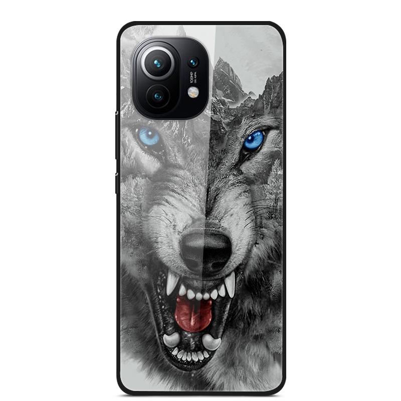 Luxury Cover Case for Xiaomi mi 11 Tempered Glass Cover for Xiaomi mi 11 Lite 5G NE Phone Case for Xiaomi Mi 11 mi11 Lite Coque