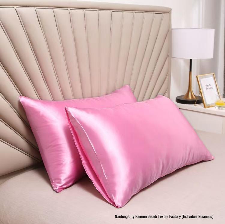 Silk Satin Imitation Single Pillowcase