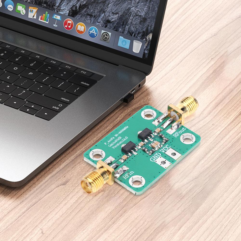 0.1-4000mhz Broadband RF Signal Amplifier 20/35/40dB DC 5V RF Wideband Amplifier Radio Frequency Amplifier Module for FM HF UHF