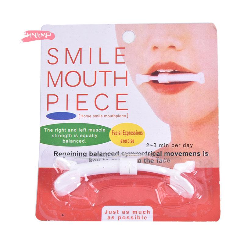1 Stück Gesichtsmuskel-Trainer Schlankes Mundstück Toner Flex Gesicht Lächeln Wange Entspanntes Werkzeug für Gesichtsfitness