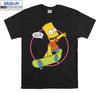 Bart Simpson Eat My Shorts T-shirt Gift T Shirt Men Women Unisex Tshirt 6211