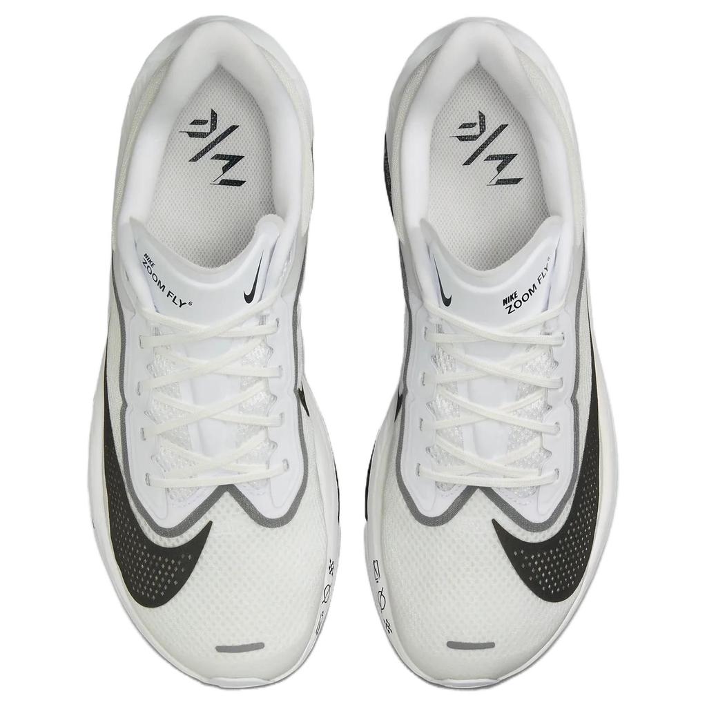 Nike Zoom Fly 6 Weiß Schwarz Herren Sneaker Rauchgrau Metallic-Silber FN8454-100