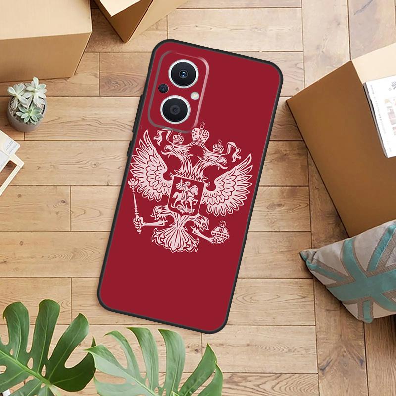 Russia Russian Coat Of Arms Case For OPPO Reno 13F 14F 12F 10 11 12 13 14 Pro 8T 7 8 Lite OPPO Find X9 X6 X5 X8 Pro Cover