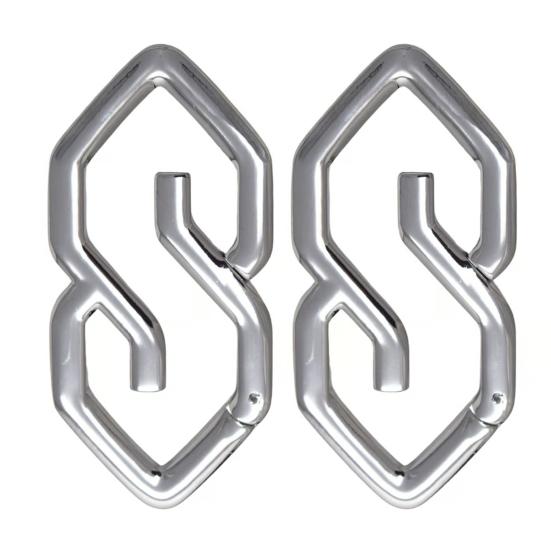 1/2/3Pcs Keychain Smooth Opening Mechanism Minimalist Design The S Thing Carabiner Everyday Carry Travel Outdoor Use