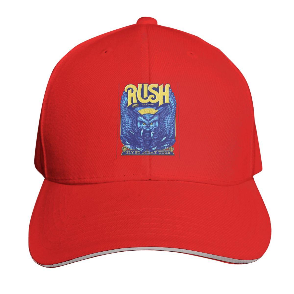 

Кепка рок-группы Rush Модная Повседневная Бейсболка Регулируемая Кепка Хип-Хоп Летняя Унисекс Бейсболки One Size
