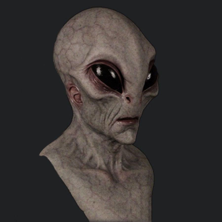 1 Piece Latex Scary Alien Mask For Halloween/Cosplay/Costume Party/Anime Party
