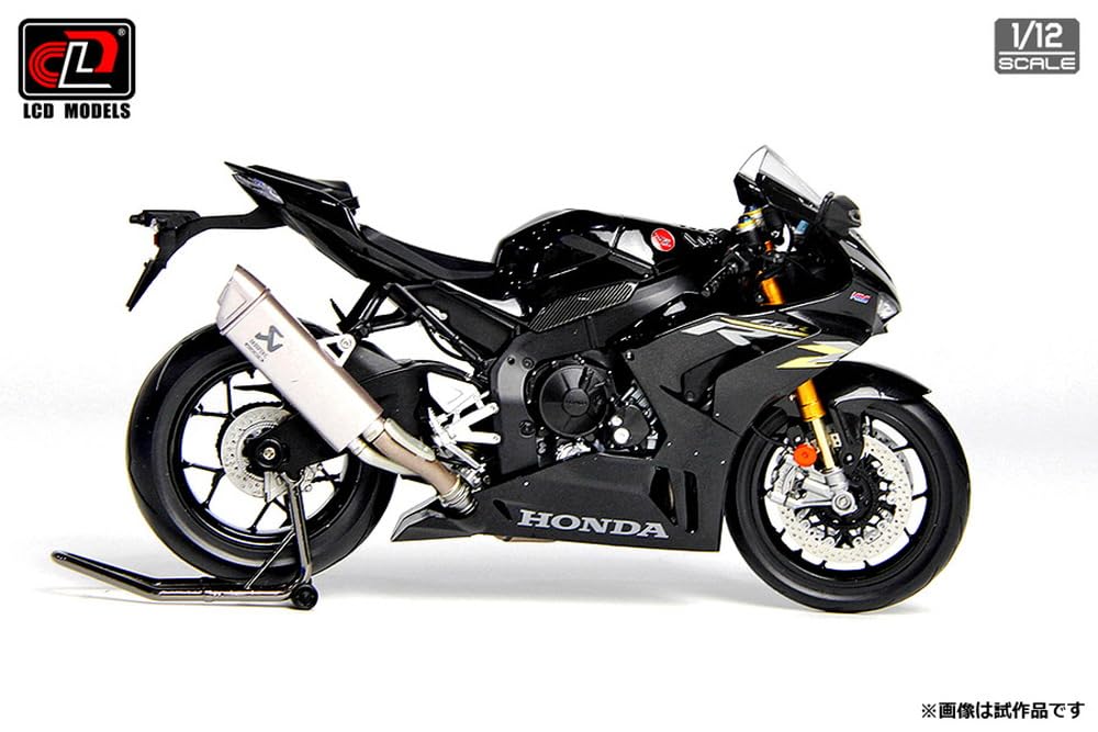 LCD MODELS Honda FIREBLADE SP Finished Product 1/12 CBR1000RR-R (Black Color)