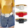 Ceinture large tendance pour femme Ceinture réglable pour robes Pantalons Ceinture de taille Écharpe décorative Couleur unie pour dame Filles
