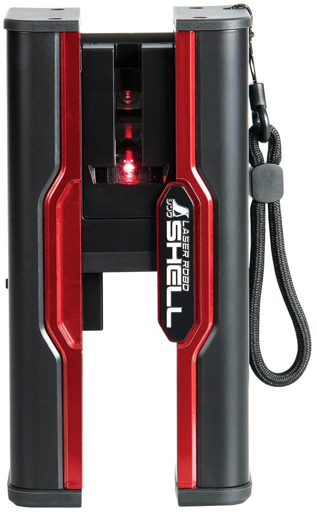 Shinwa Sokutei Laser Robo SHELL Roșu 70826