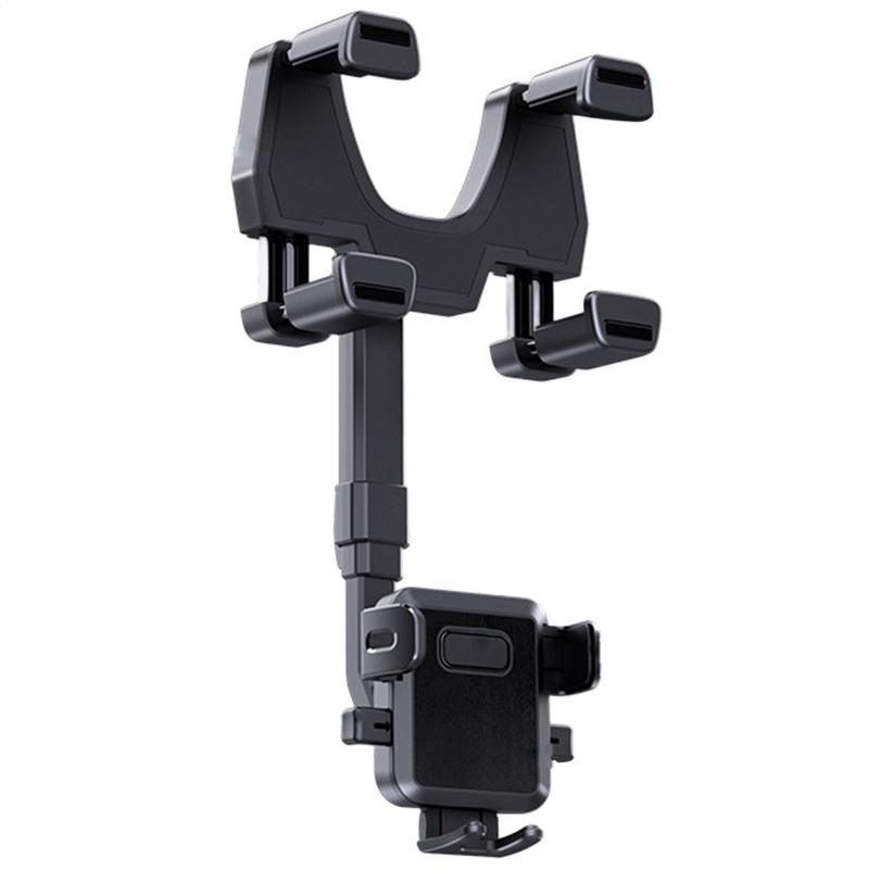 

Mirrors Phone Holder Rotatable Car Phone Holder Retractable Auto Phone Holder Anti-Shake Cellphone Car Holder For Record Videos spain