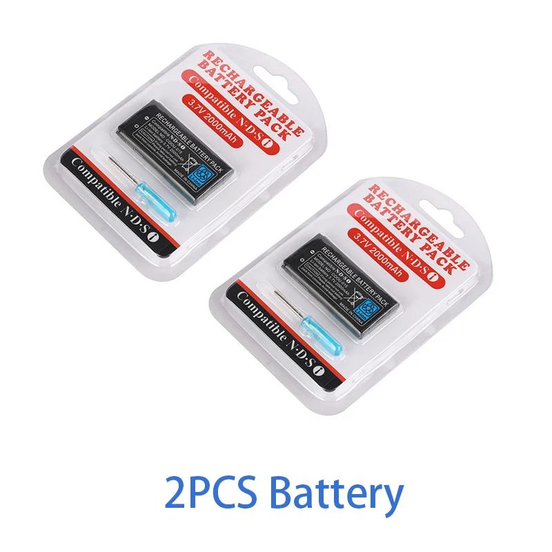 3.7V 2000mAh Rechargeable Battery TWL-003 TWL 003 Lithium Battery Pack for Nintendo Ndsi Game Console Built-in Batteries TWL003