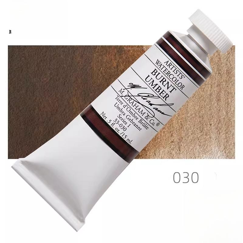 15ml / Tube American Watercolor Pigments Artist's Painting Art Supplies Hand-drawn Illustrations Creative Travel Water Color