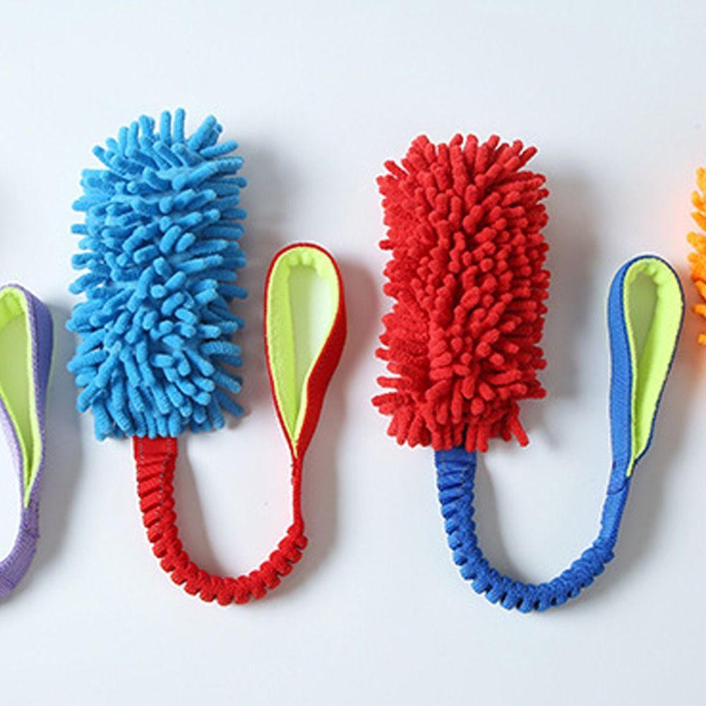 Kreatives buntes Haustier-Kauspielzeug Lustiges niedliches Hunde-Interaktionsspielzeug Plüsch Zähneknirschspielzeug Zähneputzen